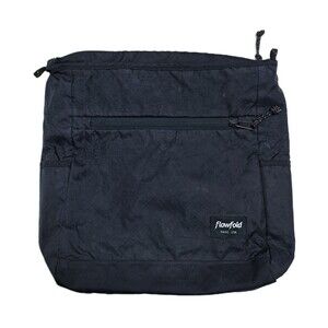 Flowfold Crossbody Bag Black Maine USA Tote Ripstop Nylon